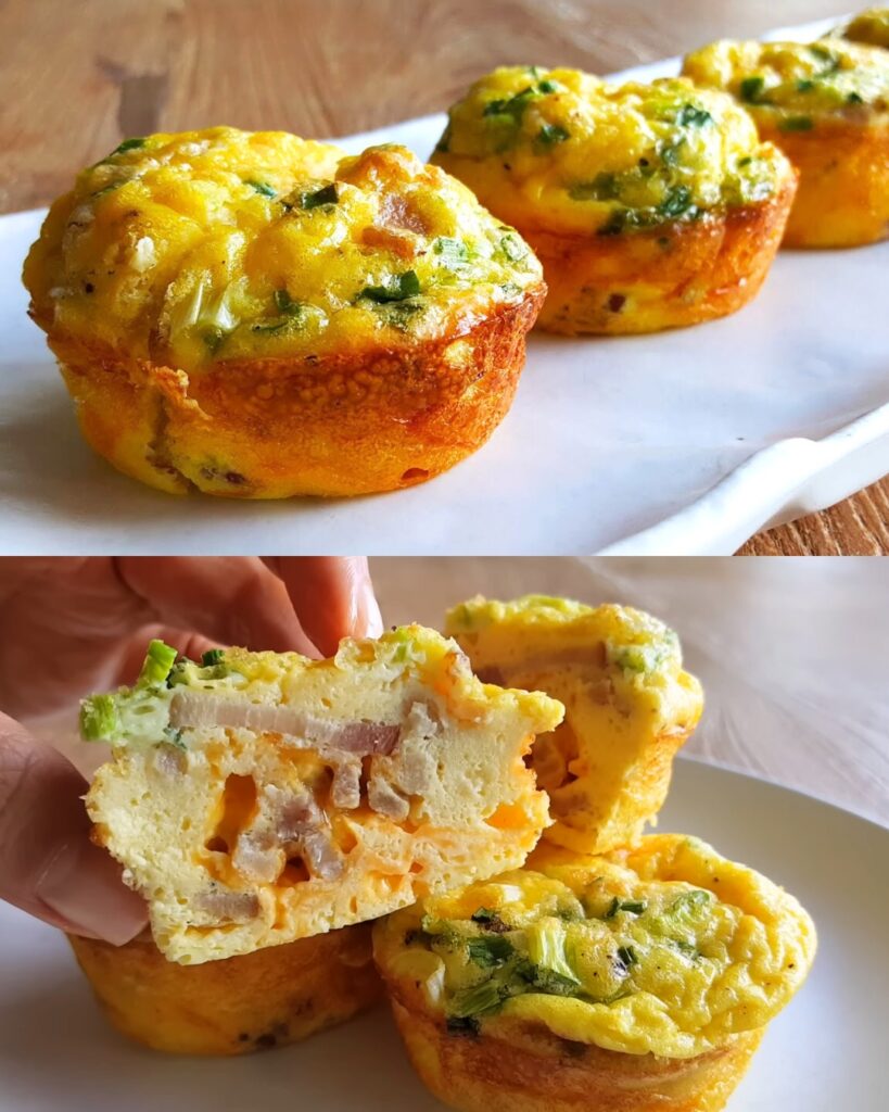 Fluffy Egg Breakfast Cups finished dish