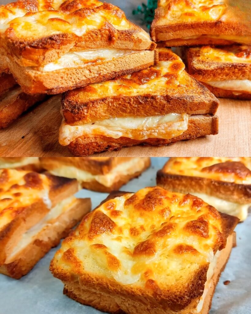 Ham and Cheese Monte Cristo Sandwiches finished dish