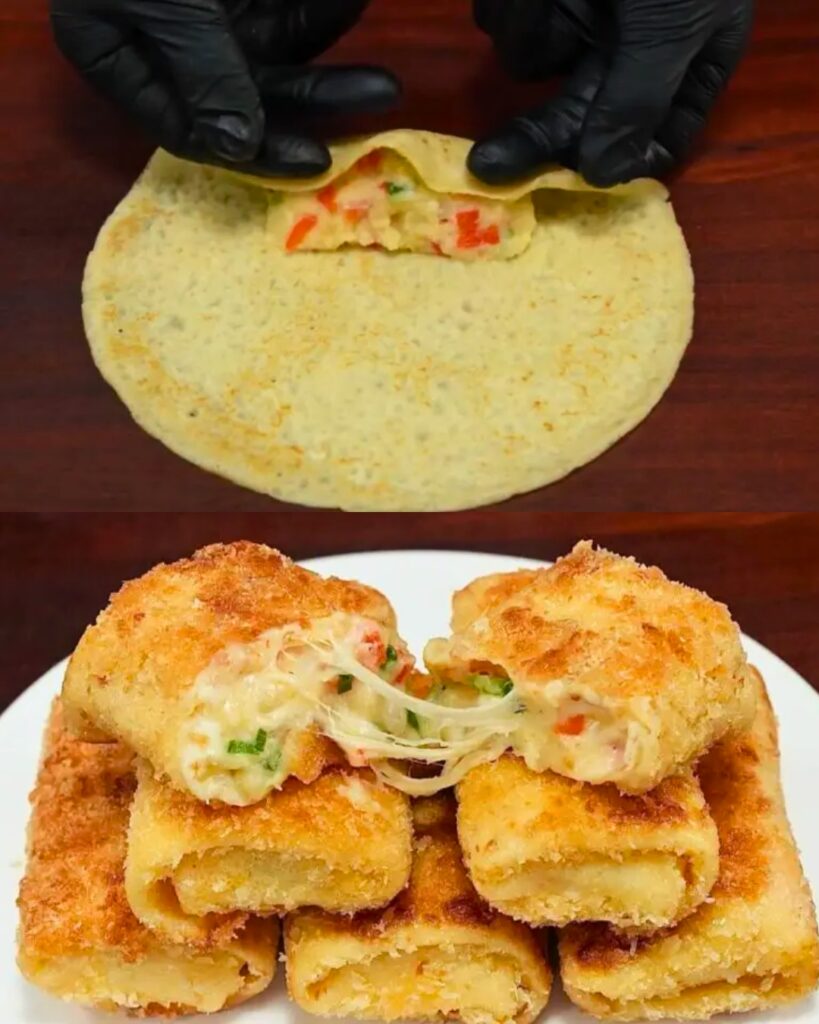 Crispy Potato Rolls
