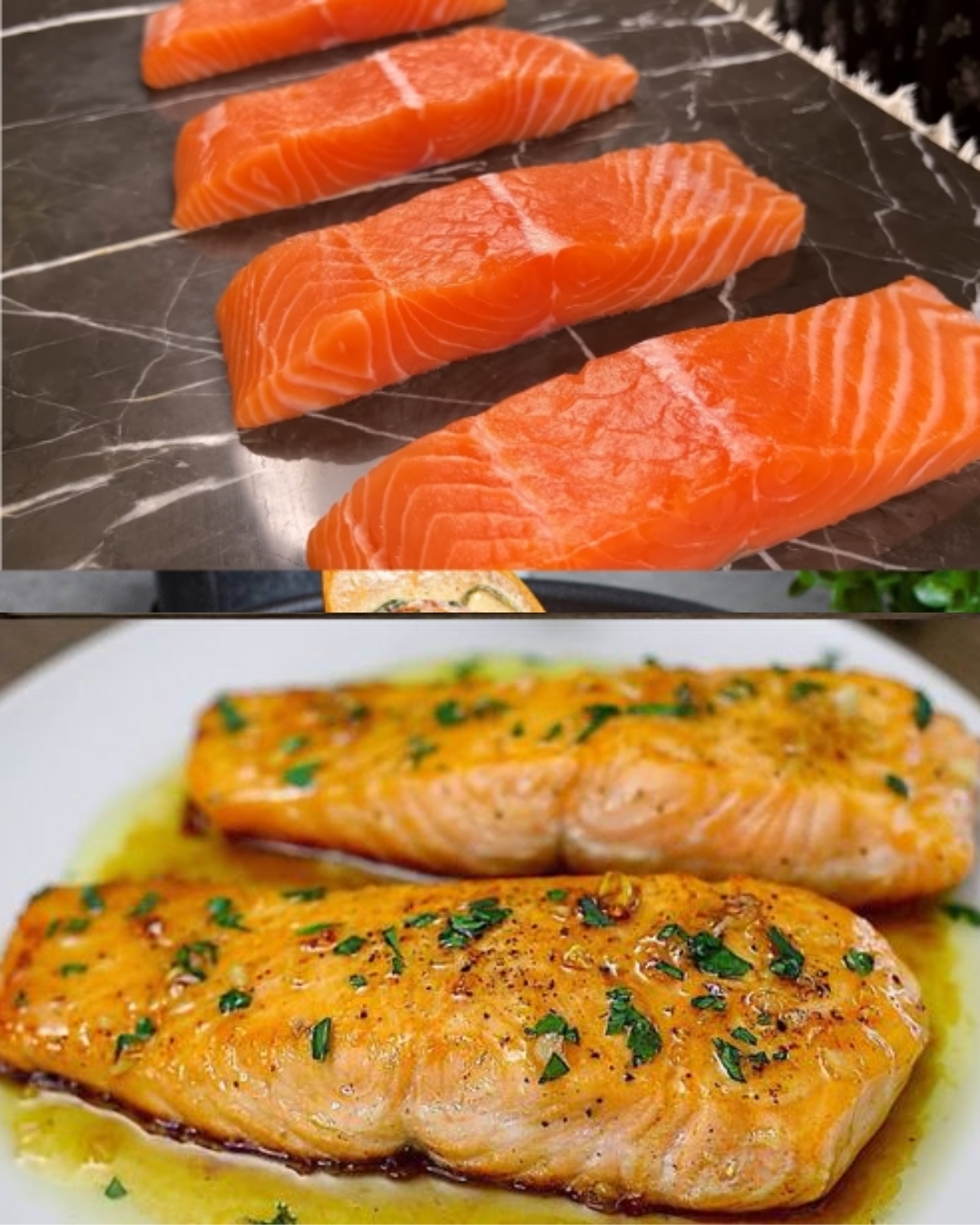 Honey Garlic Glazed Salmon