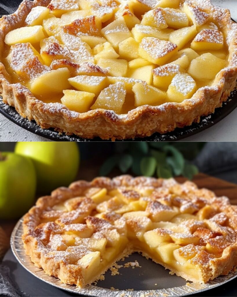 Rustic Caramelized Apple Pie