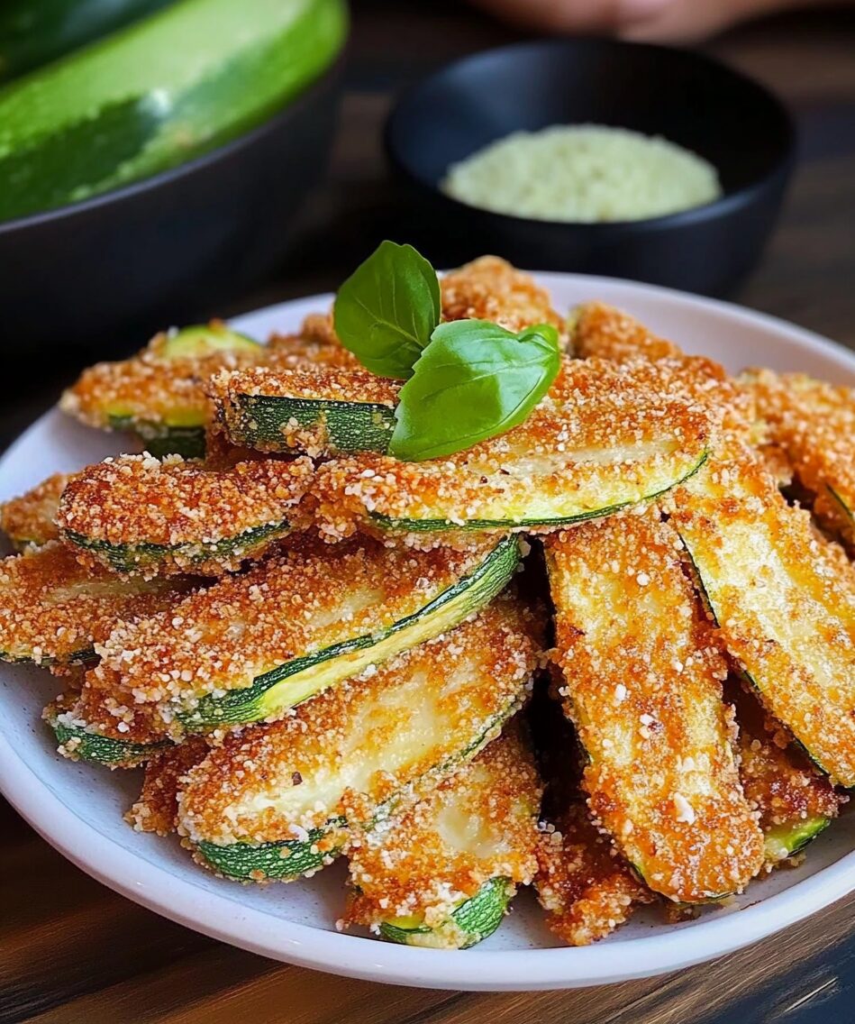 Crispy Parmesan Zucchini
