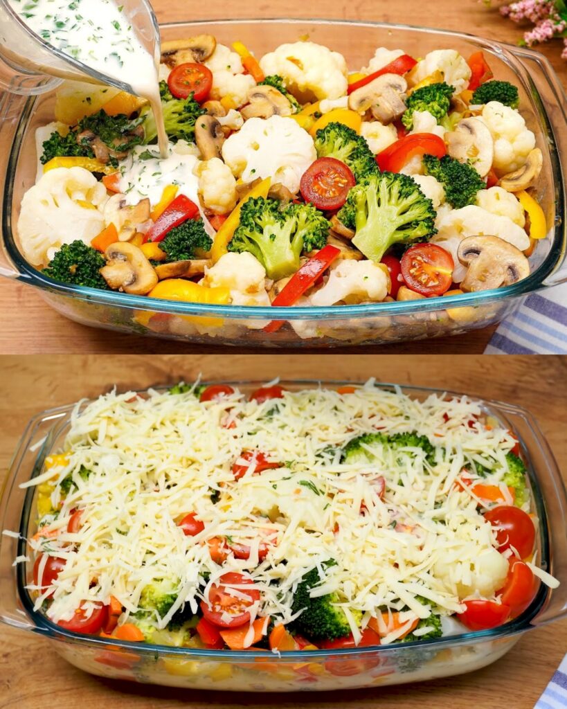 Broccoli and Cauliflower Casserole