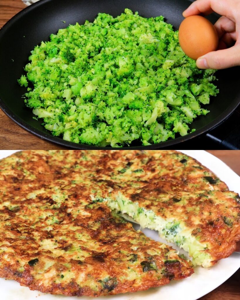 Simple and Delicious Broccoli Omelette Recipe