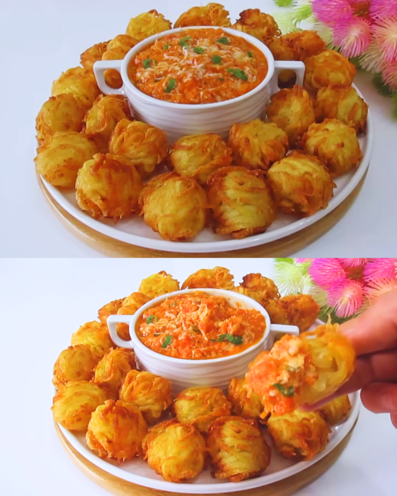 Crispy Cheesy Potato Balls