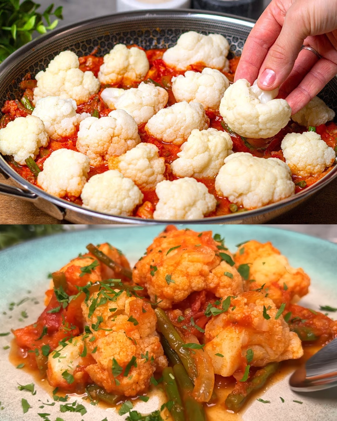 Cauliflower and Vegetable Dish