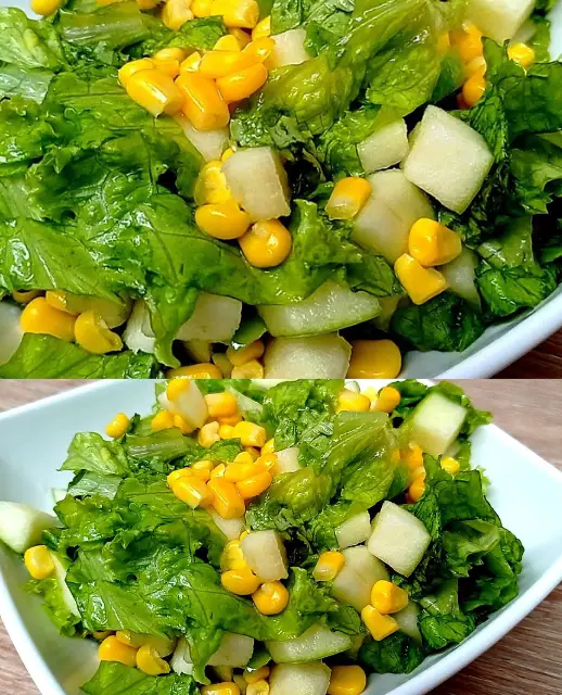 Sweet Corn and Apple Salad: A Delicious and Nutritious Recipe