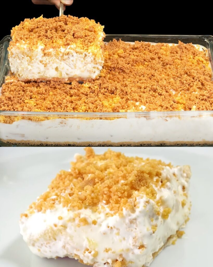 Pineapple Cream Dessert Bars