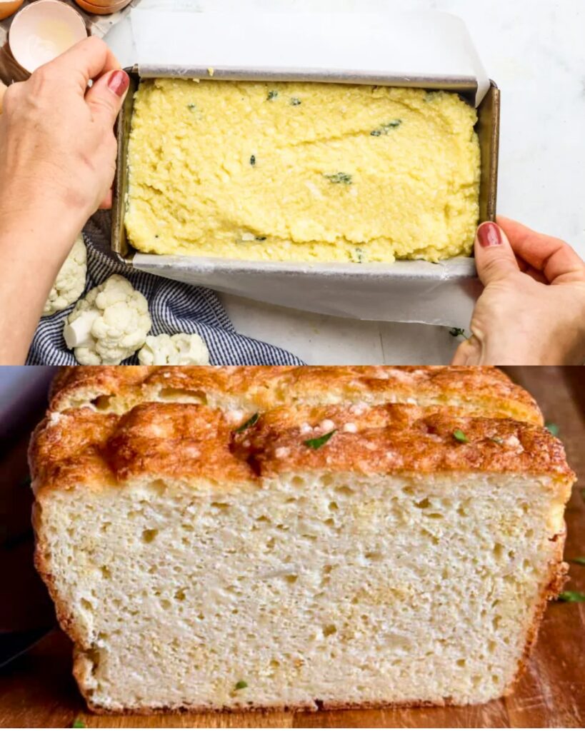 Cauliflower Bread with Thyme Recipe