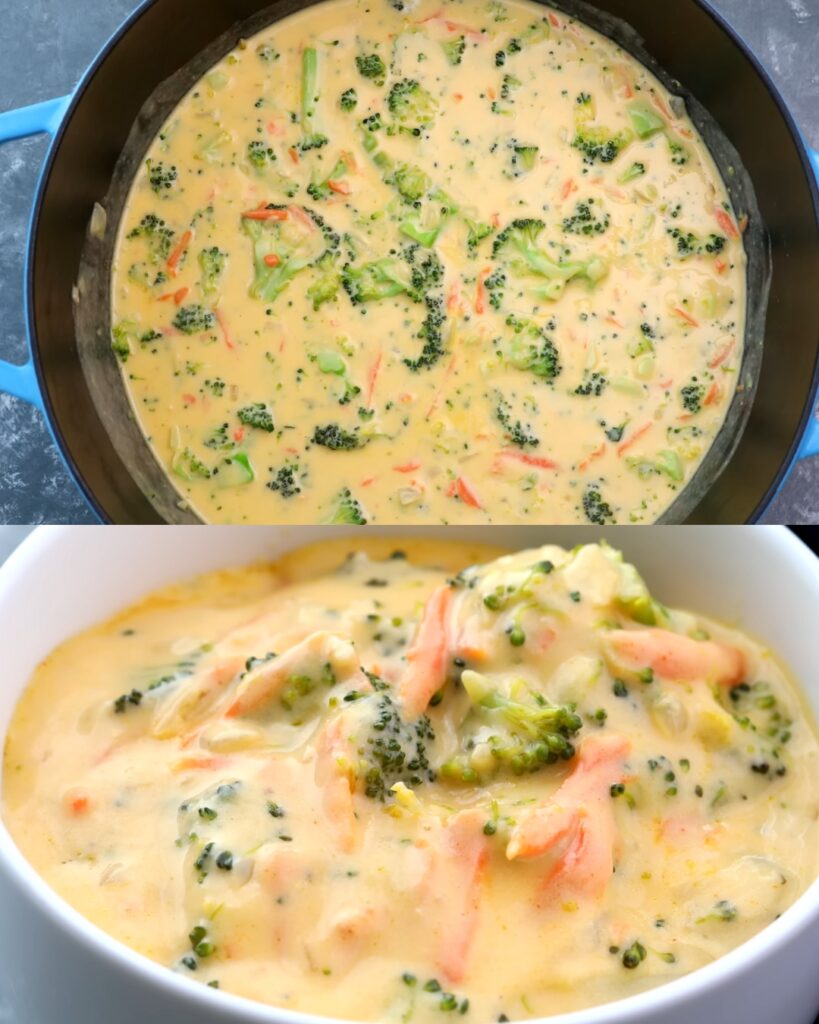Creamy Broccoli Cheddar Soup