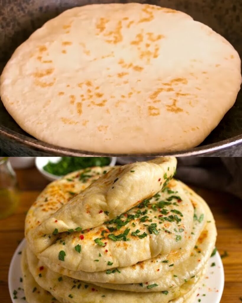 Turkish Bread finished dish