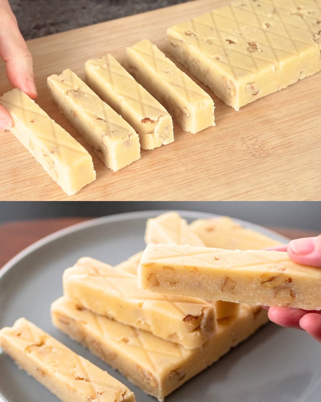 Almond and Walnut Nougat