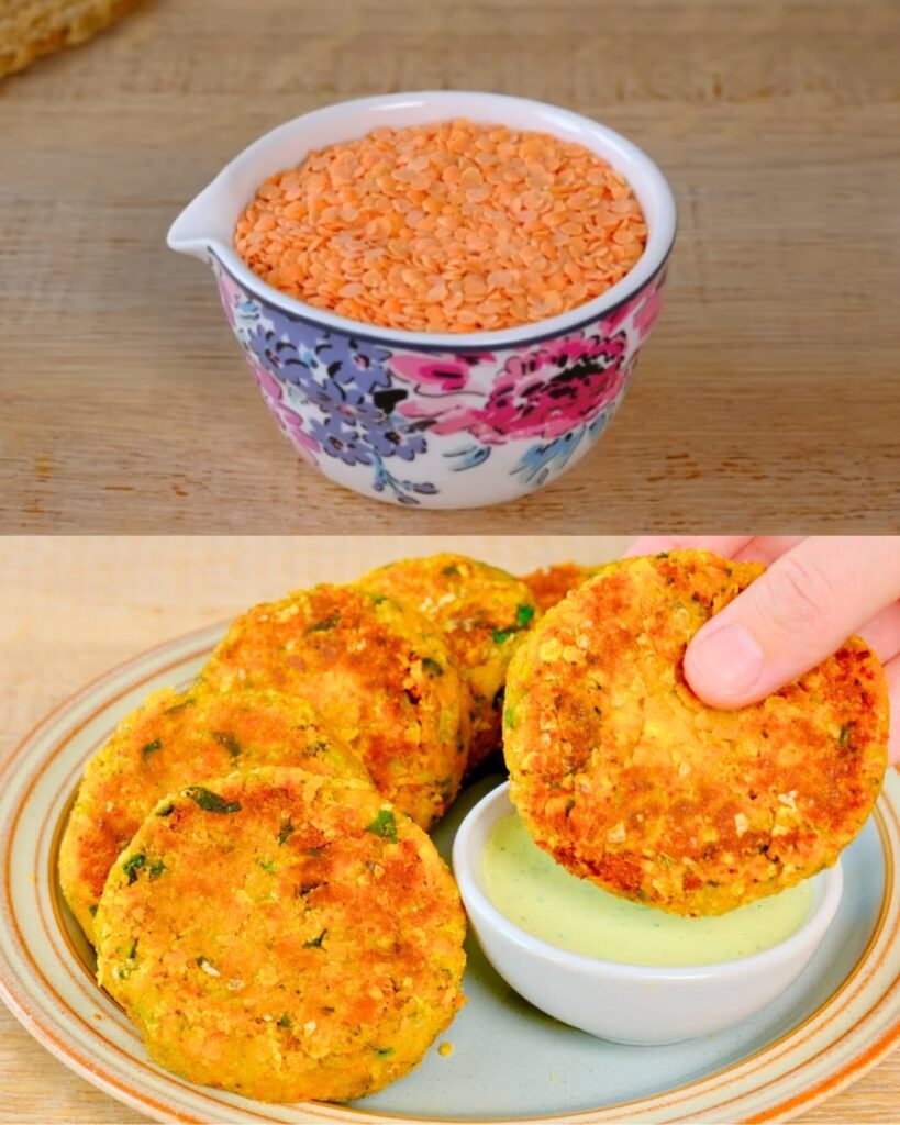 Savory Spiced Lentil Patties