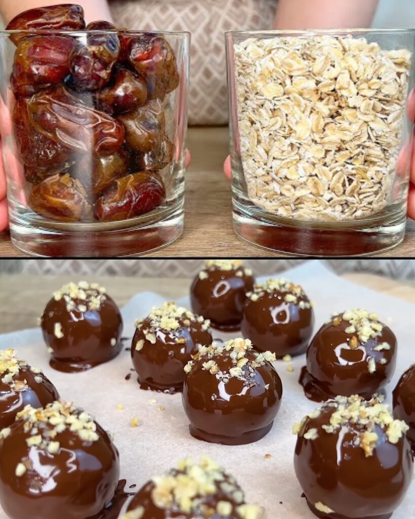 Date and Walnut Energy Balls Recipe finished dish