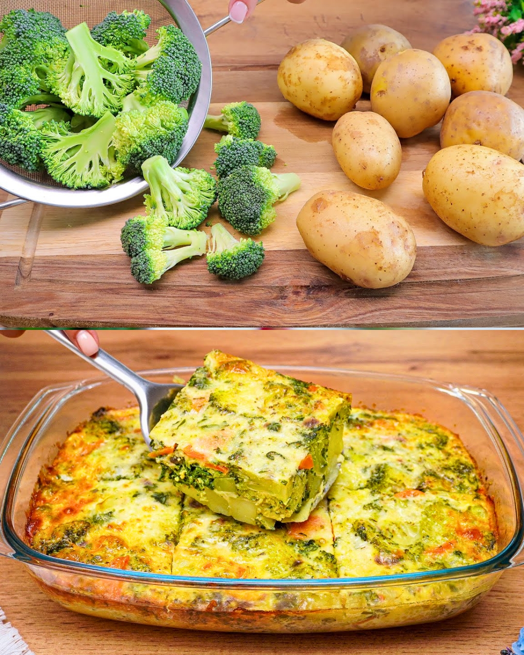 Baked Vegetable and Cheese Casserole with Creamy Dill Sauce