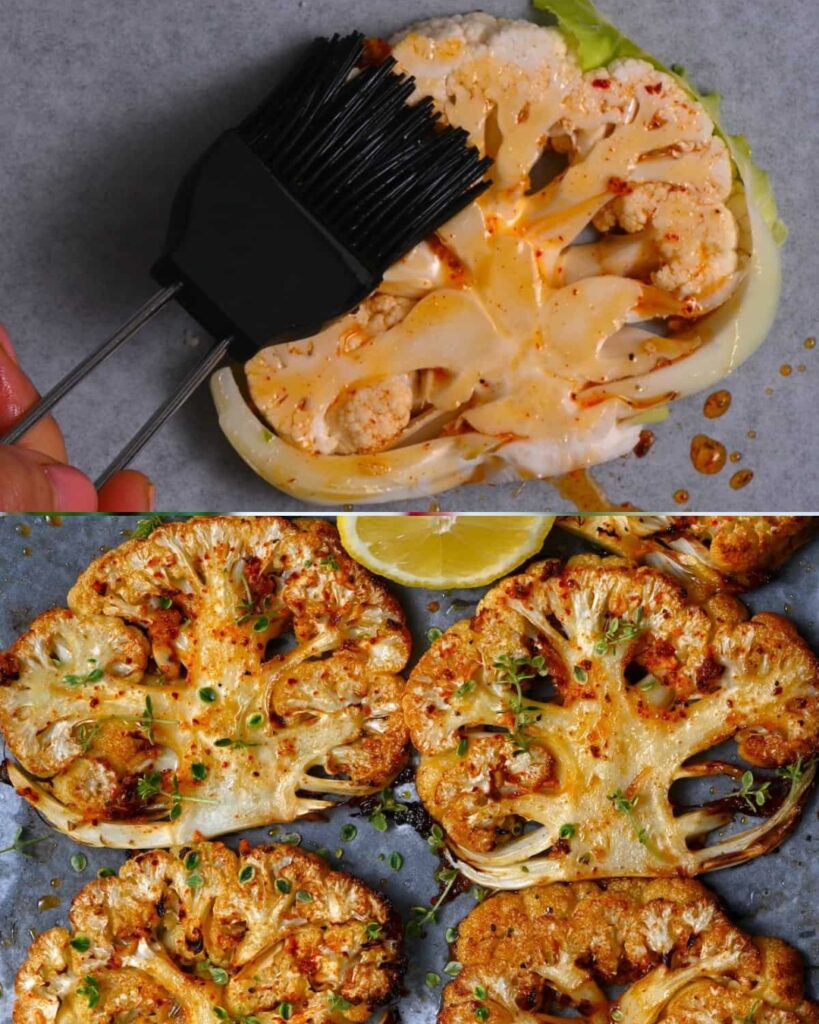Grilled Cauliflower Steaks