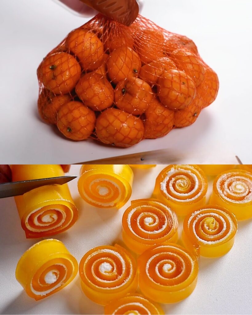 Easy Orange Dessert finished dish