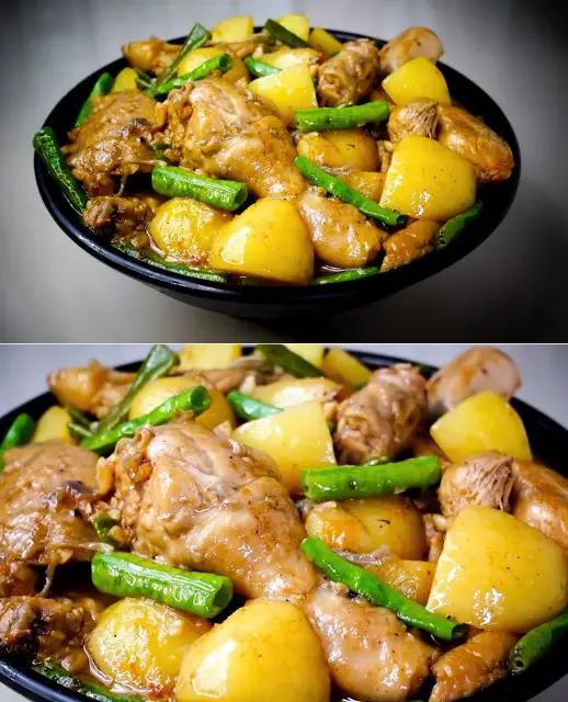 Savory Chicken Potato Stew