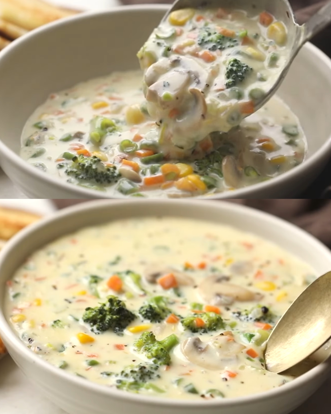 The Creamiest Veg Soup Without Any Actual Cream!
