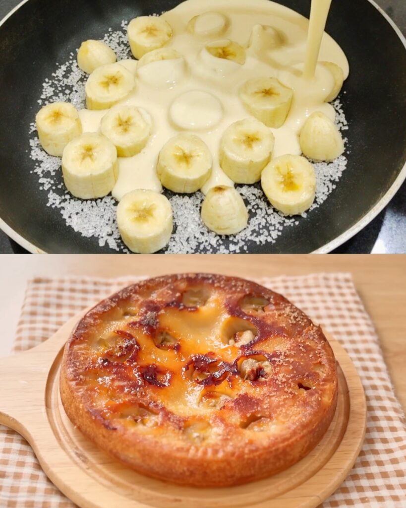 Banana Egg Cake