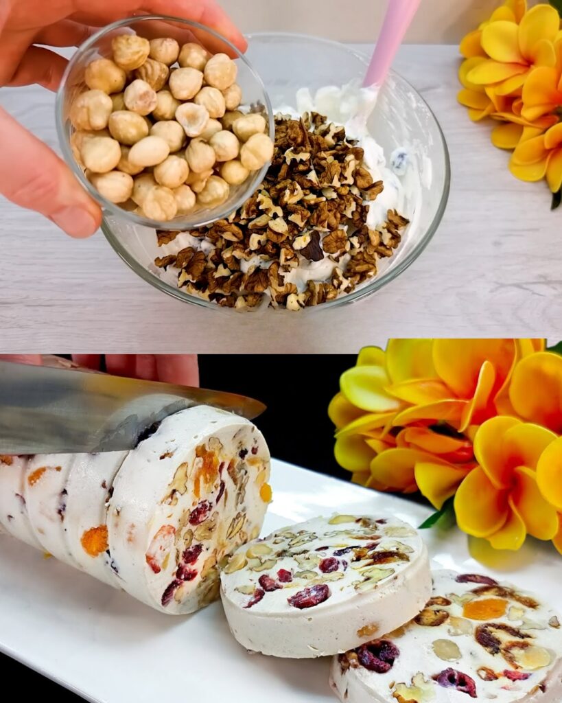 Creamy Cottage Cheese Nut and Fruit Delight Recipe