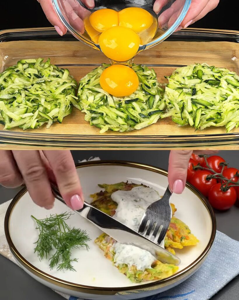 Zucchini and Egg Skillet – A Tasty and Easy Weekend Dinner finished dish