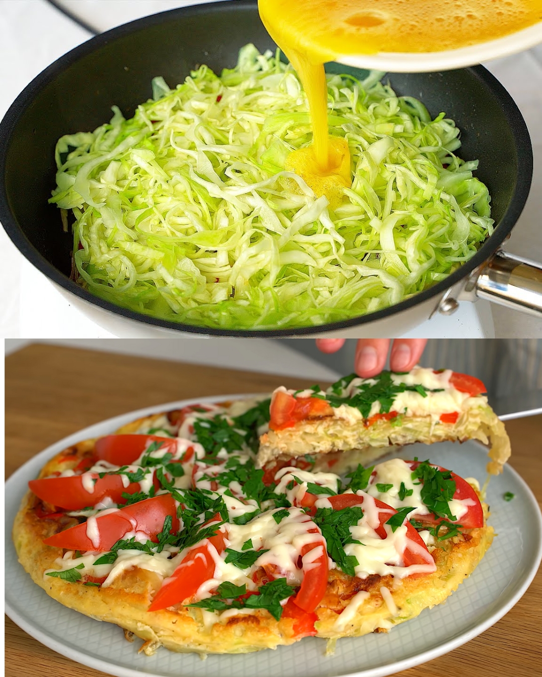 Healthy Cabbage and Egg Skillet Recipe