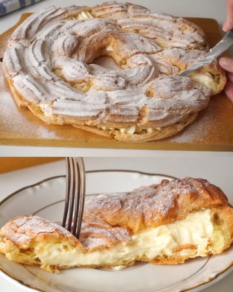 Microwave Custard Cream Cheese Delight finished dish