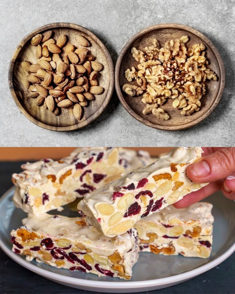 Nut and Cranberry Confection finished dish