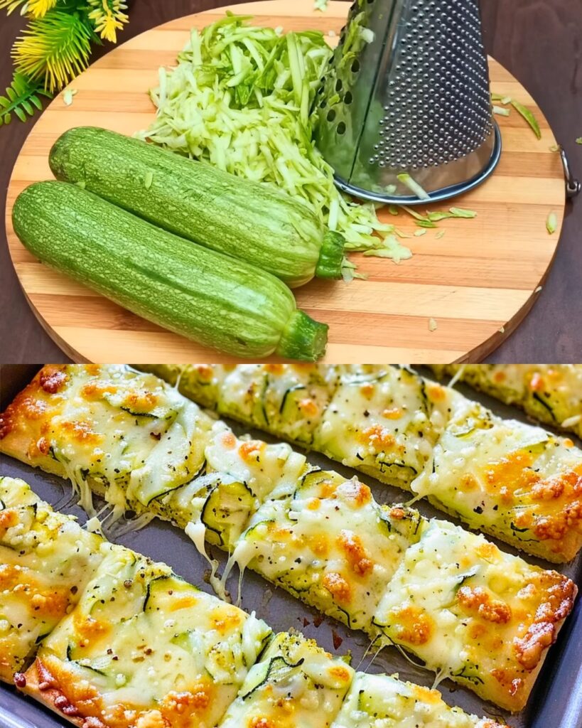Cheesy Zucchini Breadsticks: A Deliciously Healthy Low-Carb Snack