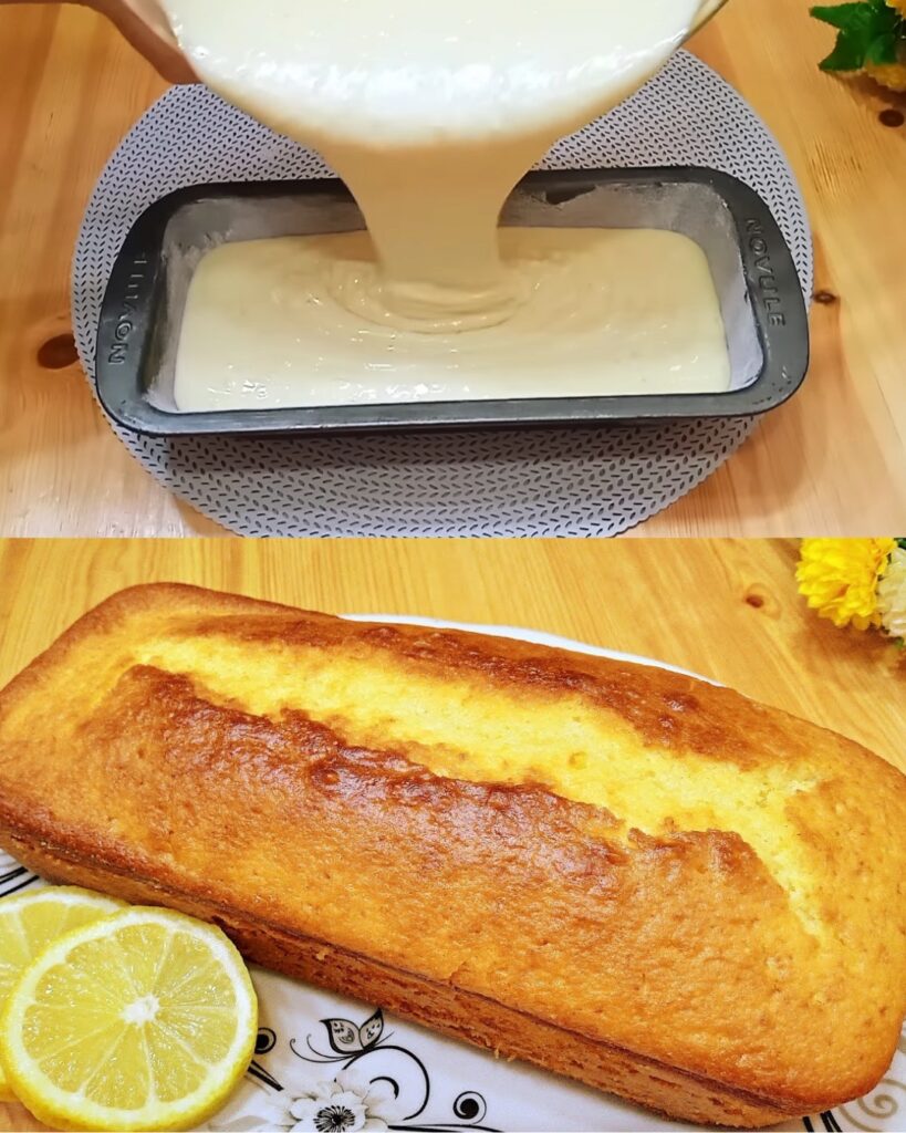 Very Easy Lemon Cake finished dish