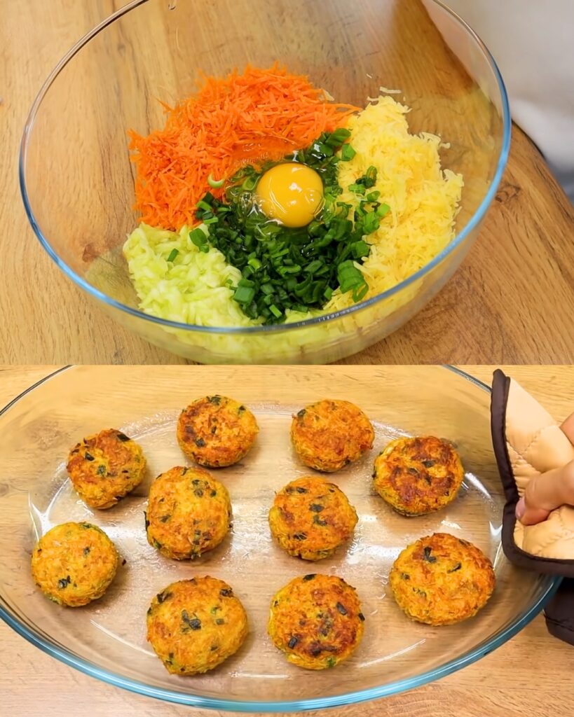 Quick and Delicious Zucchini Meatballs finished dish