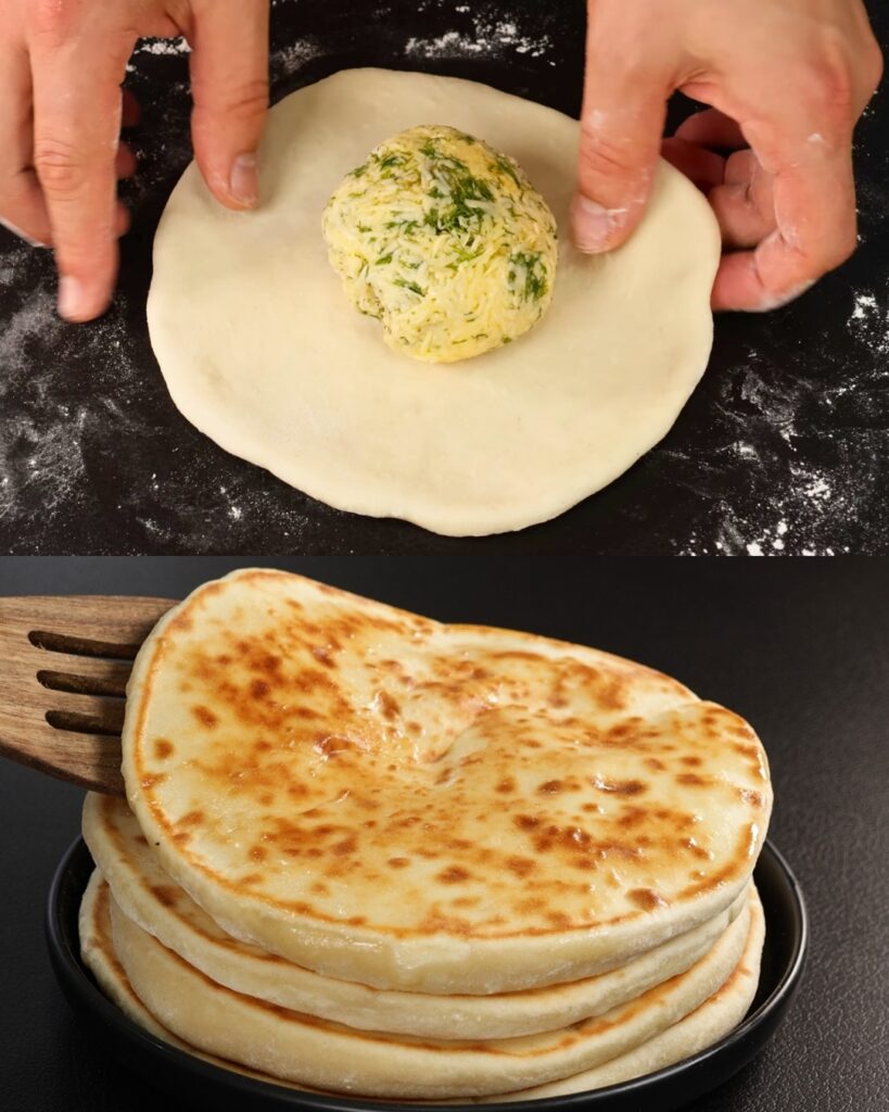 Quick Khachapuri on Kefir
