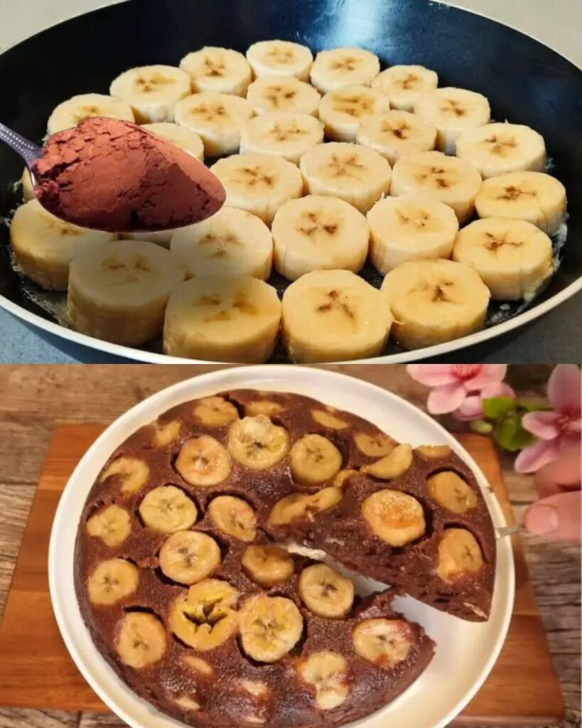 Quick and Easy No-Bake Chocolate Banana Dessert