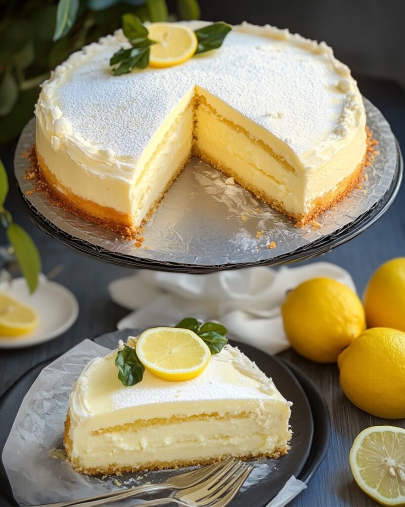 Lemon Custard Cake