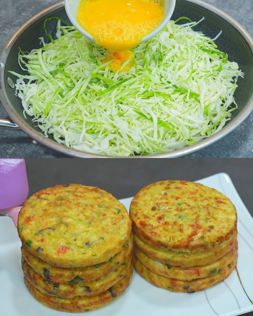 Cabbage and Tofu Patties