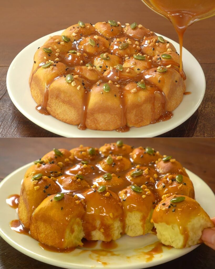 Sugar-Free Caramel Honeycomb Bread