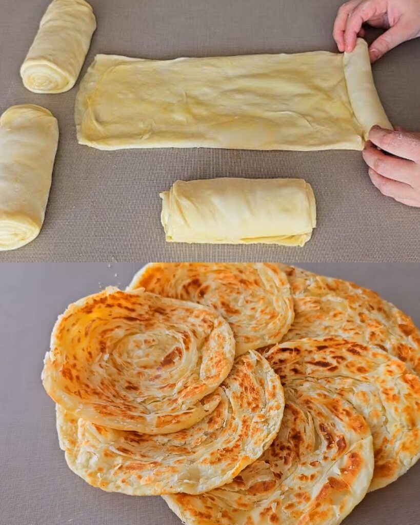 Layered Butter Pastry Recipe finished dish