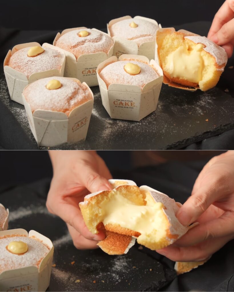 One Bite of Heaven: Mini Lava Chiffon Cakes