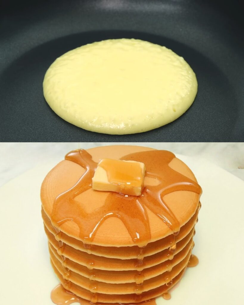 How to Make Pancakes at Home | Easy Pancake Recipe finished dish