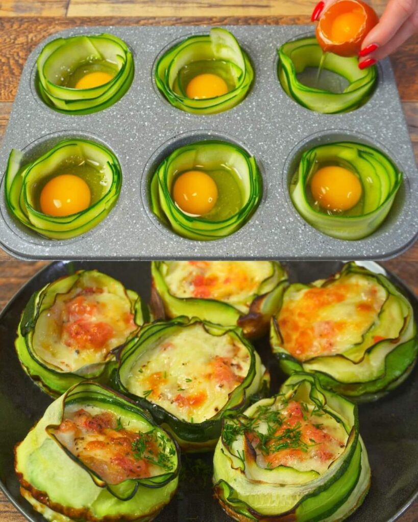 Cheesy Zucchini Muffins Recipe