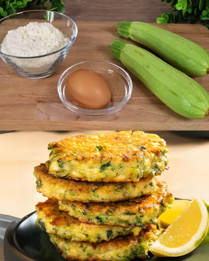 Zucchini Fritters Recipe finished dish
