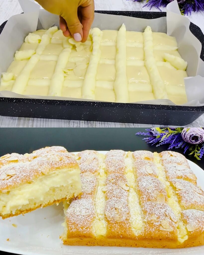 Lemon Cream Cake Recipe