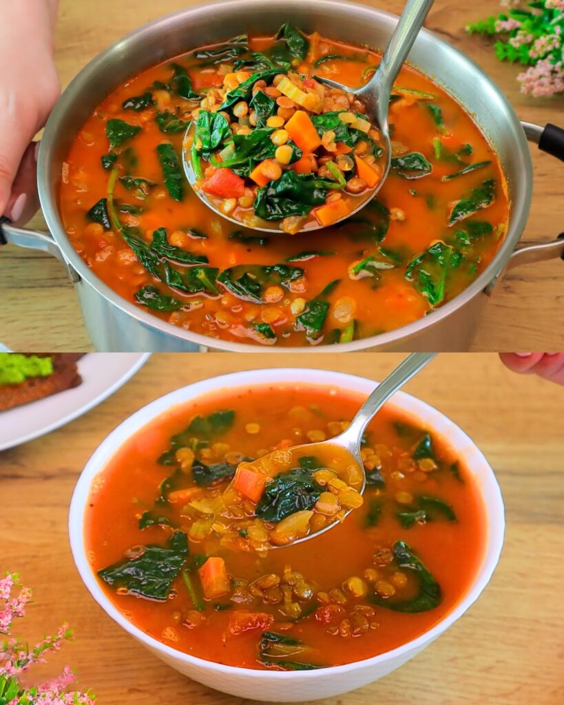 Hearty Vegetable Soup with Lentils Recipe