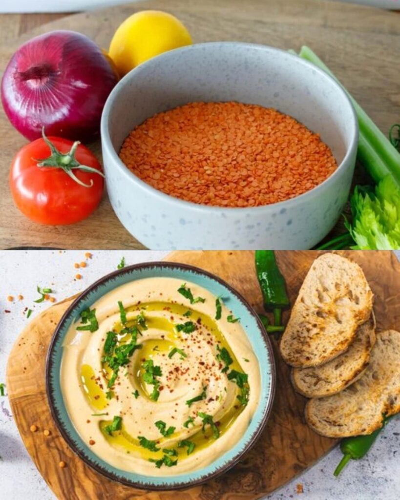 Red Lentil Hummus
