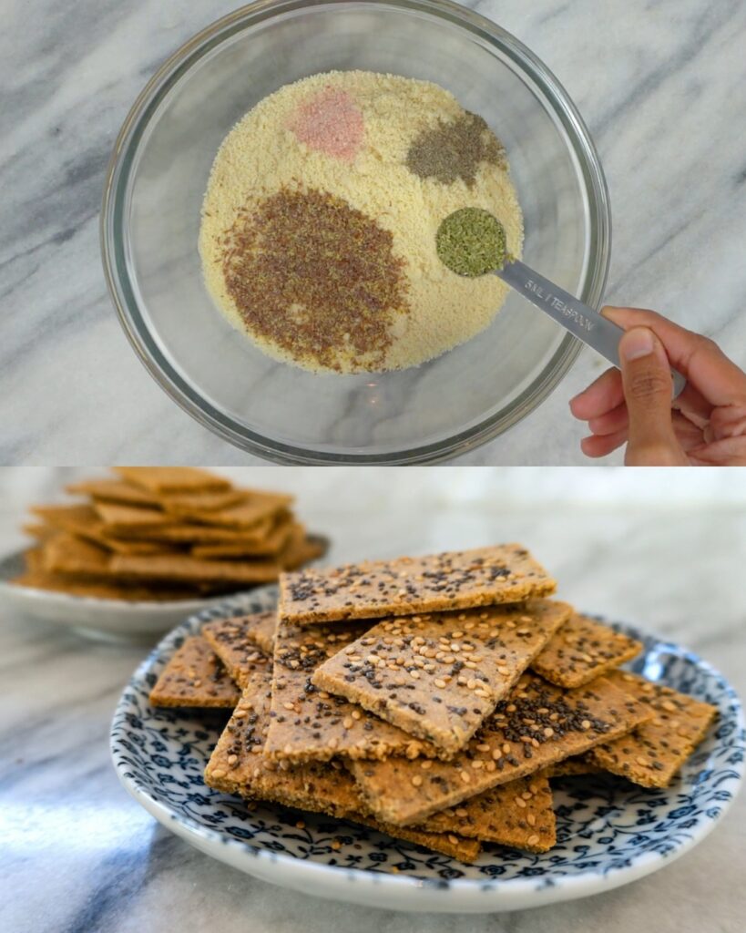 Almond Flour Crackers