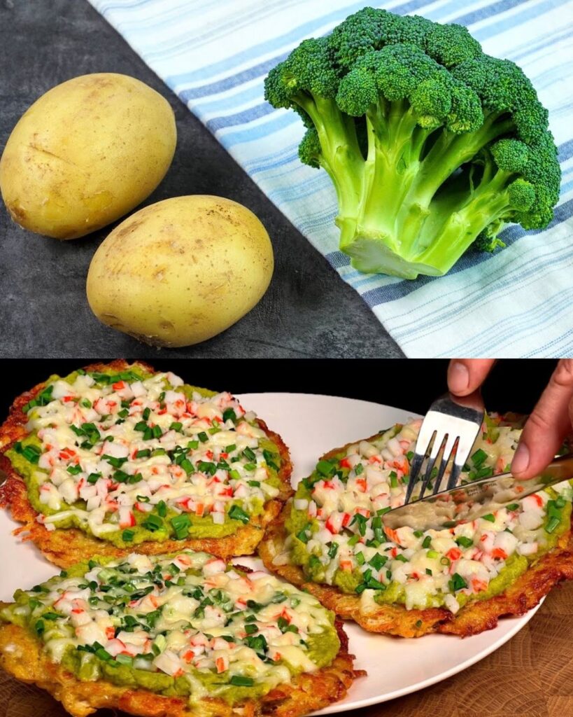 Surprise Potato and Broccoli Skillet