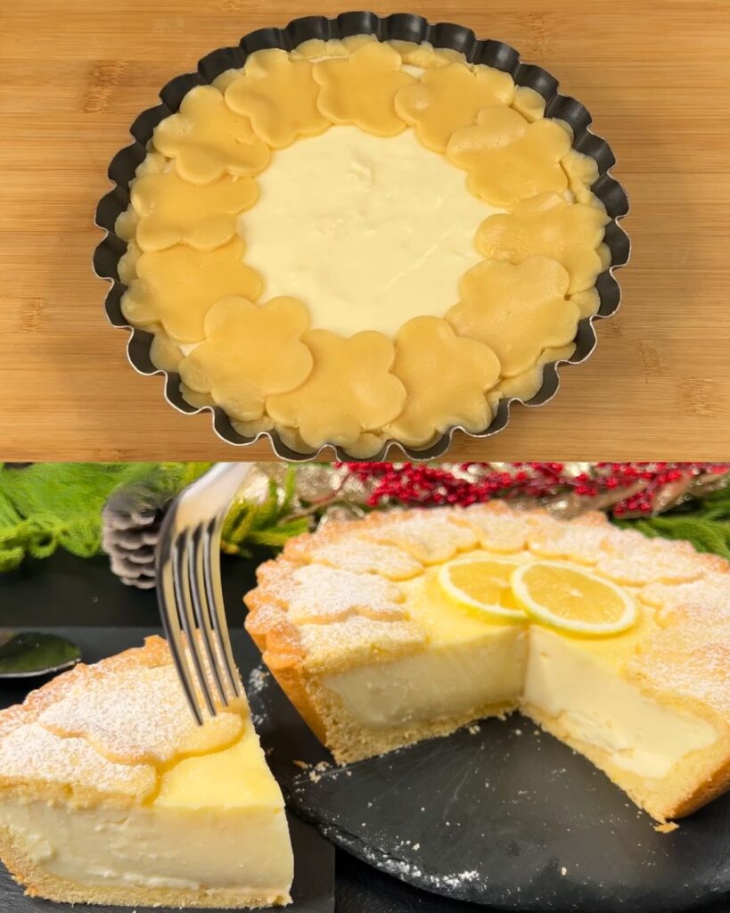 Lemon Pudding Cream Cake