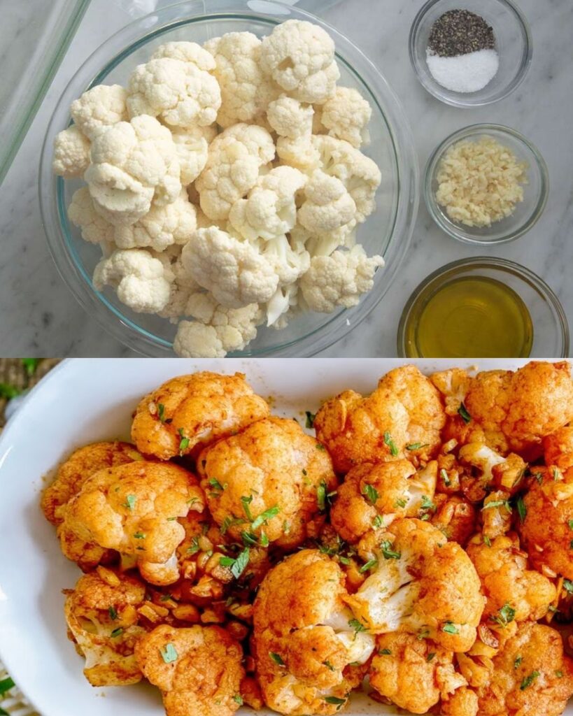 Cauliflower with Garlic and Paprika