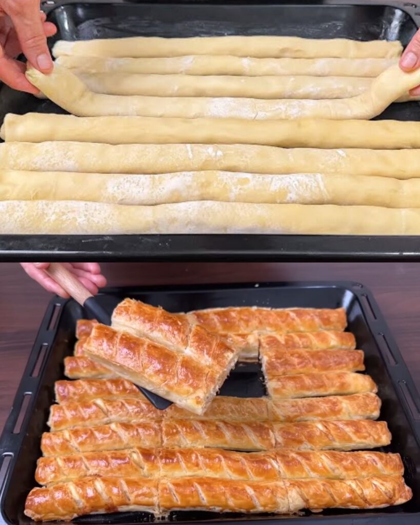 Homemade Cheese-Filled Pastry Recipe